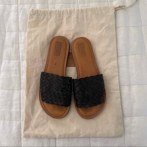Woven slides